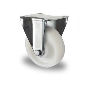 CASCOO Bockrolle Z0Z0, mit Rad-ø 125 mm x B 50 mm, Polyamid-Felge, Polyamid-Lauffläche, natur/weiß, Doppelkugellager, bis 500 kg CASCOO Bockrolle Z0Z0, mit Rad-ø 125 mm x B 50 mm, Polyamid-Felge, Polyamid-Lauffläche, natur/weiß, Doppelkugellager, bis 500 kg