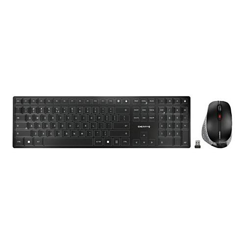 CHERRY DW 9500 SLIM - Tastatur-und-Maus-Set - kabellos - 2.4 GHz, Bluetooth 4.0 - QWERTY - GB