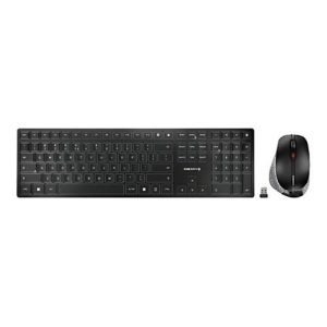 CHERRY DW 9500 SLIM – Tastatur-und-Maus-Set – kabellos – 2.4 GHz, Bluetooth 4.0 – Spanisch – Tastenschalter: CHERRY SX CHERRY DW 9500 SLIM – Tastatur-und-Maus-Set – kabellos – 2.4 GHz, Bluetooth 4.0 – Spanisch – Tastenschalter: CHERRY SX