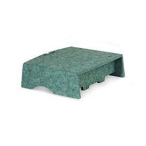 Circular-Line Monitorständer Bakker Elkhuizen Q-riser 90, aus 60% recyceltem Material, B 300 x T 250 x H 90 mm, grün Circular-Line Monitorständer Bakker Elkhuizen Q-riser 90, aus 60% recyceltem Material, B 300 x T 250 x H 90 mm, grün