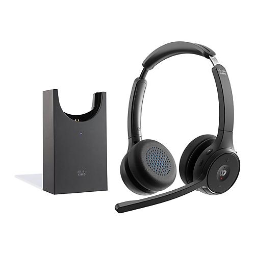 Cisco Headset 722 - Headset - On-Ear - Bluetooth - kabellos - Carbon Black
