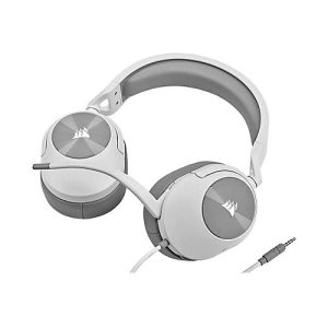 CORSAIR Gaming HS55 STEREO – Headset – ohrumschließend – kabelgebunden – 3,5 mm Stecker – weiß CORSAIR Gaming HS55 STEREO – Headset – ohrumschließend – kabelgebunden – 3,5 mm Stecker – weiß
