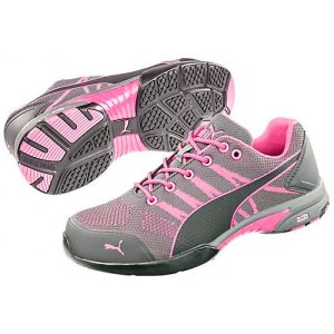 Damen-Sicherheitsschuh Puma Safety Celerity Knit Pink Wns Low, S1, Stahlkappe, Größe 35 Damen-Sicherheitsschuh Puma Safety Celerity Knit Pink Wns Low, S1, Stahlkappe, Größe 35