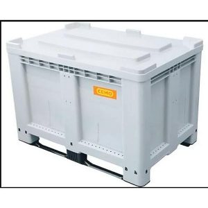 Deckel Cemo, für Logistikbox 300 l, lebensmittelecht, Polyethylen, grau Deckel Cemo, für Logistikbox 300 l, lebensmittelecht, Polyethylen, grau