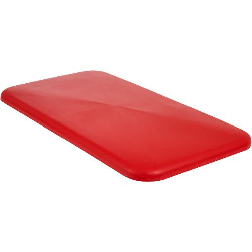 Deckel für Rechteckbehälter, Kunststoff, 450 l, rot