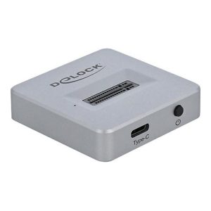 Delock M.2 Docking Station – Schnittstellenadapter – M.2 NVMe Card – USB 3.2 (Gen 2) Delock M.2 Docking Station – Schnittstellenadapter – M.2 NVMe Card – USB 3.2 (Gen 2)