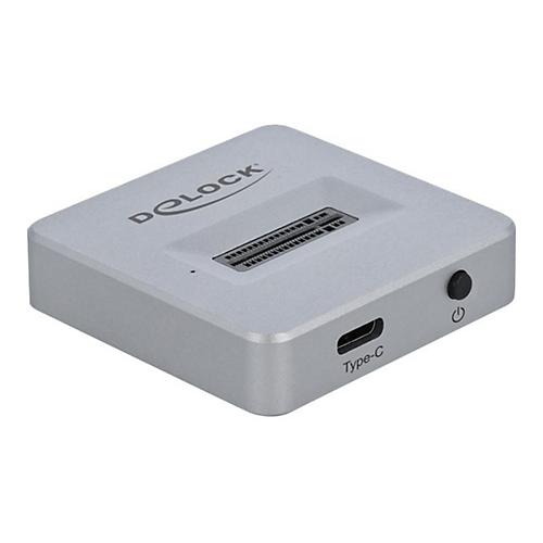 Delock M.2 Docking Station - Schnittstellenadapter - M.2 NVMe Card - USB 3.2 (Gen 2)