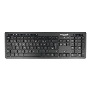 DeLOCK – Silent – Tastatur – kabellos – 2.4 GHz – QWERTZ DeLOCK – Silent – Tastatur – kabellos – 2.4 GHz – QWERTZ