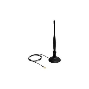 Delock SMA WLAN Antenna with Magnetic Stand and Flexible Joint 4 dBi – Antenne