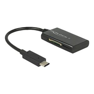 Delock USB 3.1 Gen 1 Card Reader USB Type-C male 4 Slots – Kartenleser – USB-C Delock USB 3.1 Gen 1 Card Reader USB Type-C male 4 Slots – Kartenleser – USB-C