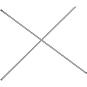 Diagonalkreuz für Grund- und Anbauregal, passend f. Regalbreite 1200 mm Diagonalkreuz für Grund- und Anbauregal, passend f. Regalbreite 1200 mm