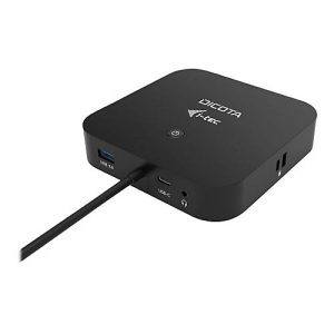 DICOTA i-tec – Dockingstation – USB-C – DP, HDMI – 1GbE – 112 Watt DICOTA i-tec – Dockingstation – USB-C – DP, HDMI – 1GbE – 112 Watt