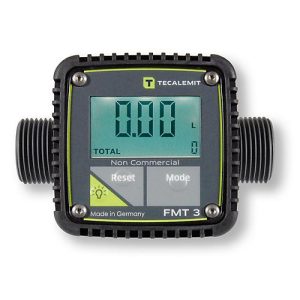 Digitaler Durchflusszähler FMT3 für CEMO CUBE Tanks für AdBlue®, Werkstoff POM, 25 Impulse pro Liter, 5 – 120 l/min Digitaler Durchflusszähler FMT3 für CEMO CUBE Tanks für AdBlue®, Werkstoff POM, 25 Impulse pro Liter, 5 – 120 l/min