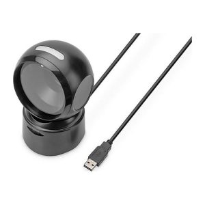 DIGITUS – Barcode-Scanner – Desktop-Gerät – 2D-Imager – 200 Scans/Sek. – decodiert DIGITUS – Barcode-Scanner – Desktop-Gerät – 2D-Imager – 200 Scans/Sek. – decodiert