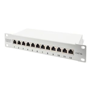 DIGITUS DN-91612S-EA-G – Patch Panel – 1U – 10“‘ DIGITUS DN-91612S-EA-G – Patch Panel – 1U – 10“‘
