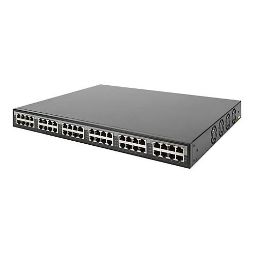 DIGITUS DN-95117 - Power Injector (in Rack montierbar/extern) - Wechselstrom 100-240 V - 370 Watt - Ausgangsanschlüsse: 24 - 1U