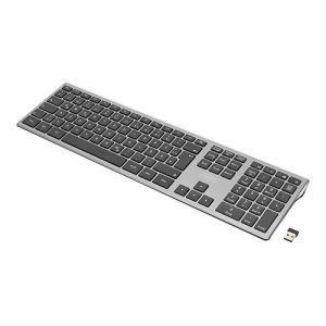 DIGITUS – Tastatur – QWERTZ – Deutsch – Grau DIGITUS – Tastatur – QWERTZ – Deutsch – Grau