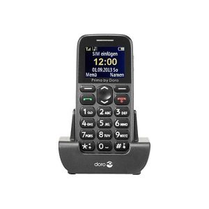 DORO Primo 215 – Feature Phone – LCD-Anzeige – 160 x 128 Pixel – Anthrazit
