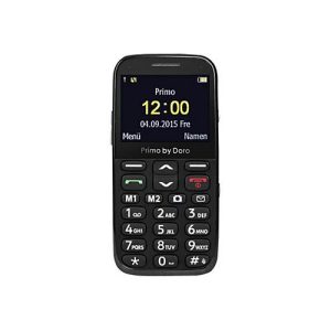 DORO Primo 366 – Feature phone – LCD-Anzeige – 320 x 240 Pixel – rear camera 0,3 MP – Schwarz