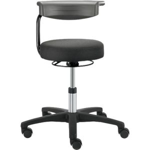 Drehhocker TEC basic IS 1999, höhenverst., mit Armablage, ergonom. Polster-Sitz, schwarz Drehhocker TEC basic IS 1999, höhenverst., mit Armablage, ergonom. Polster-Sitz, schwarz