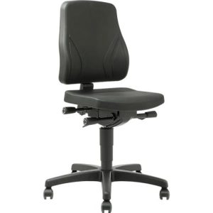 Drehstuhl All-In-One Trend 9633, mit Rollen, Kunstleder, Skai schwarz Drehstuhl All-In-One Trend 9633, mit Rollen, Kunstleder, Skai schwarz