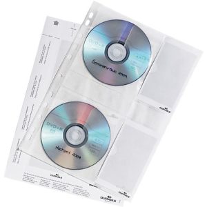 Durable CD/DVD-Hülle A4, für 4 CD/DVDs Durable CD/DVD-Hülle A4, für 4 CD/DVDs