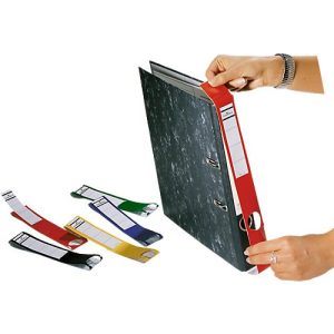 Durable Ordnerrückenschilder Ordofix, Rückenbreite 40 mm, selbstklebend, 10 Stück, rot Durable Ordnerrückenschilder Ordofix, Rückenbreite 40 mm, selbstklebend, 10 Stück, rot