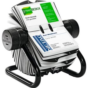 Durable Rollkartei Visifix, für 400 Karten, schwarz Durable Rollkartei Visifix, für 400 Karten, schwarz