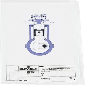 Durable Sichthülle Business, DIN A4, glatt, 50 Stück, transparent Durable Sichthülle Business, DIN A4, glatt, 50 Stück, transparent