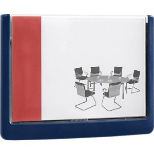 Durable Türschild Click Sign, B 149 x H 105,5 mm, 5 Stück, blau Durable Türschild Click Sign, B 149 x H 105,5 mm, 5 Stück, blau