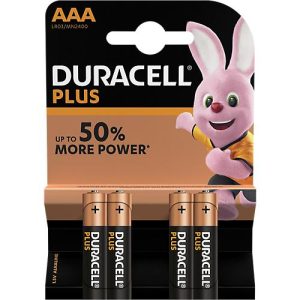 DURACELL® Batterien Plus, Micro AAA, 1,5 V, 4 Stück DURACELL® Batterien Plus, Micro AAA, 1,5 V, 4 Stück