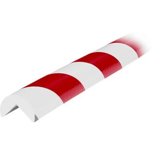 Eckschutzprofil Typ A, lfm. weiß/rot Eckschutzprofil Typ A, lfm. weiß/rot