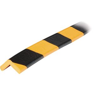 Eckschutzprofil Typ E, 1-m-Stück, gelb/schwarz Eckschutzprofil Typ E, 1-m-Stück, gelb/schwarz