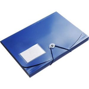 Eckspanner FolderSys JUMBO, A4, B 240 x H 320 mm, 3 Innenklappen & Gummizug-Verschluss, Polypropylen, Stärke 0,42 mm, blau, 10 Stück Eckspanner FolderSys JUMBO, A4, B 240 x H 320 mm, 3 Innenklappen & Gummizug-Verschluss, Polypropylen, Stärke 0,42 mm, blau, 10 Stück