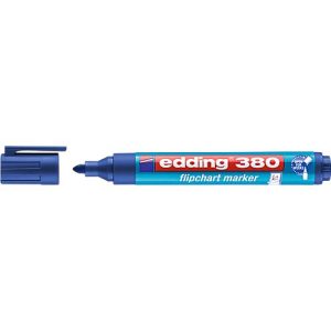edding 380 Flipchart-Marker, Rundspitze, blau, 10 Stück edding 380 Flipchart-Marker, Rundspitze, blau, 10 Stück