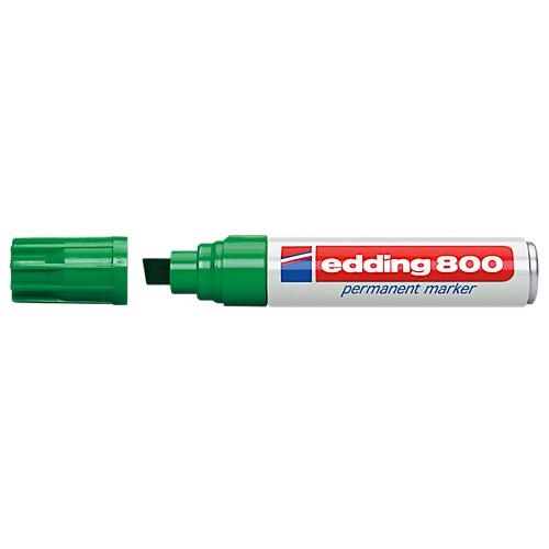 edding 800, m. Keilspitze, 4-12 mm, grün, 5 Stück