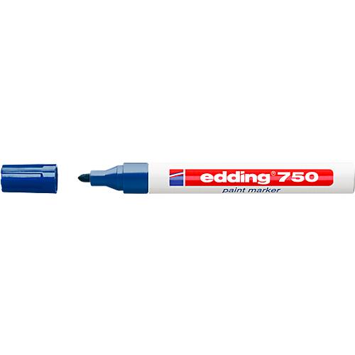 EDDING Lackmarker 750, 2-4 mm, blau, 1 Stück