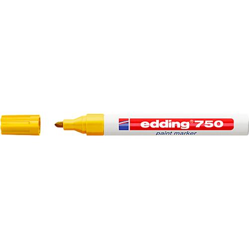EDDING Lackmarker 750, 2-4 mm, gelb, 1 Stück