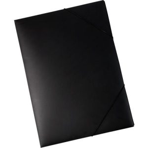 EICHNER Eckspannmappe, DIN A3, Gummizugverschluss, 5 Stück, schwarz EICHNER Eckspannmappe, DIN A3, Gummizugverschluss, 5 Stück, schwarz