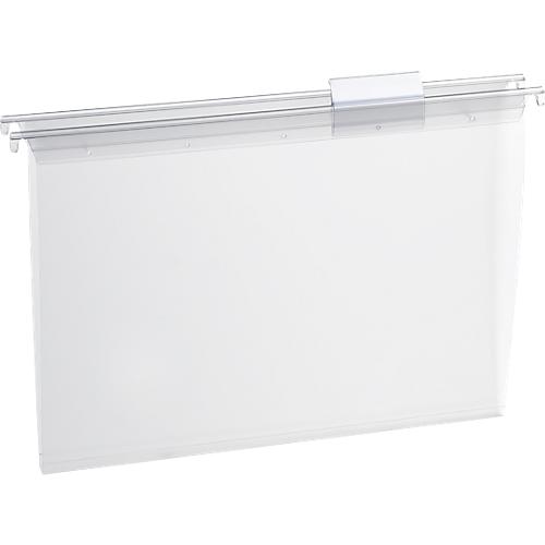 EICHNER Transparente Hängemappe, oben offen, Polypropylen, 15 Stück