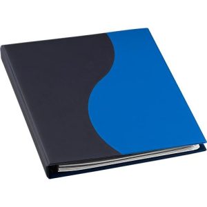 EICHNER Visitenkarten-Ringbuch Blue, für 400 Visitenkarten, 4 Ring-Mechanik, DIN A4 EICHNER Visitenkarten-Ringbuch Blue, für 400 Visitenkarten, 4 Ring-Mechanik, DIN A4