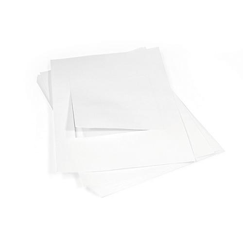 Einlegefolie für Laserdrucker, B 150 x H 150 mm (für 4 Abstandshalter), 10 Stück