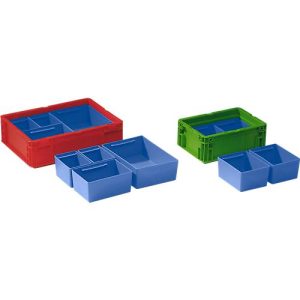 Einsatzkasten EK 3021, PP, blau, 20 Stück Einsatzkasten EK 3021, PP, blau, 20 Stück