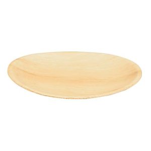 Einwegteller Papstar pure, ø 230 mm, 25 Stk., kompostierbar, hitzebeständig, individuelle Optik, aus Palmblatt, hellbraun Einwegteller Papstar pure, ø 230 mm, 25 Stk., kompostierbar, hitzebeständig, individuelle Optik, aus Palmblatt, hellbraun