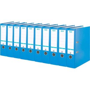 ELBA Ordner smart, DIN A4, Rückenbreite 80 mm, 10 Stück, blau ELBA Ordner smart, DIN A4, Rückenbreite 80 mm, 10 Stück, blau
