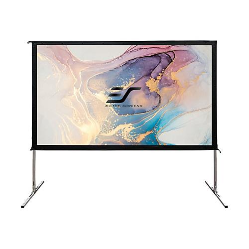 Elite Screens Yard Master 2 Series OMS100H2 - Projektionsschirm mit Beinen - 254 cm (100') - 16:9 - CineWhite - Silber