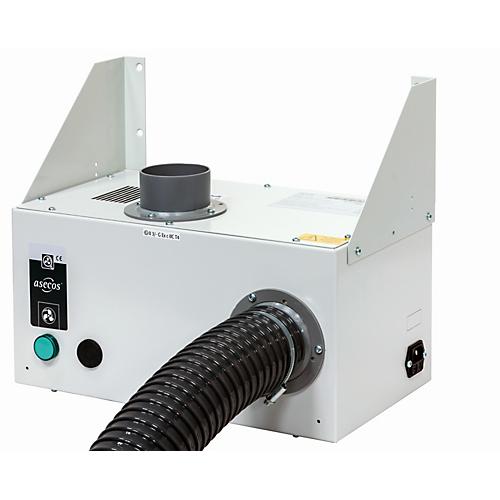 Entlüftungsmodul für asecos Säuren- und Laugenunterbauschränke der SL-UB Serie, Stahlblech, B 200 x T 400 x H 200 mm, 230 V, 45 W, 50 Hz, 2400 U/min