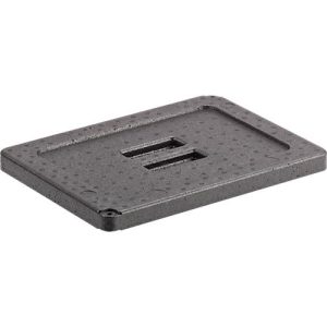 EPP-Isolierdeckel, für Isolierbox 8 und 12 l, lebensmittelecht, stapelbar, schwarz EPP-Isolierdeckel, für Isolierbox 8 und 12 l, lebensmittelecht, stapelbar, schwarz