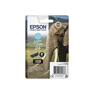 Epson 24 – hell Cyan – original – Tintenpatrone Epson 24 – hell Cyan – original – Tintenpatrone