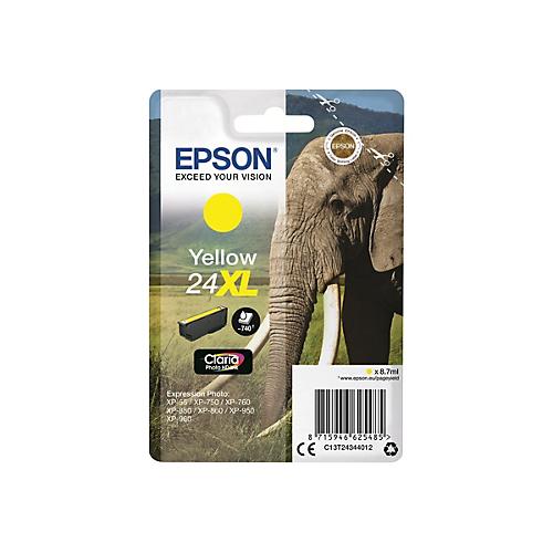 Epson 24XL - XL - Gelb - original - Tintenpatrone